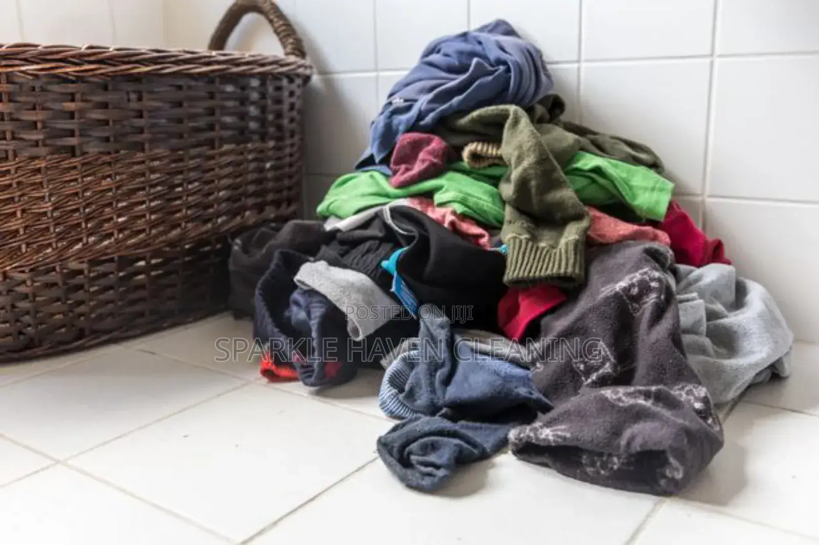 Door-to-Door Laundry and Home Cleaning Services.