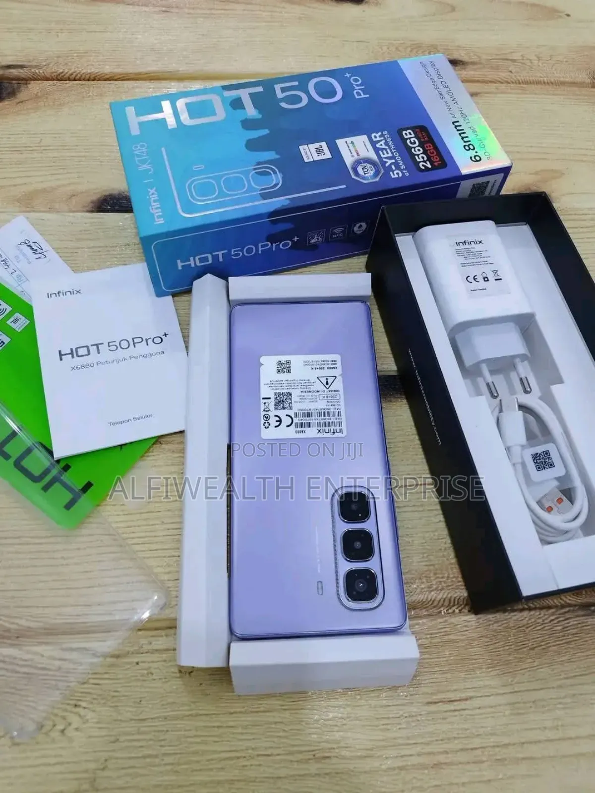 New Infinix Hot 50 Pro+ 4G 128 GB Blue