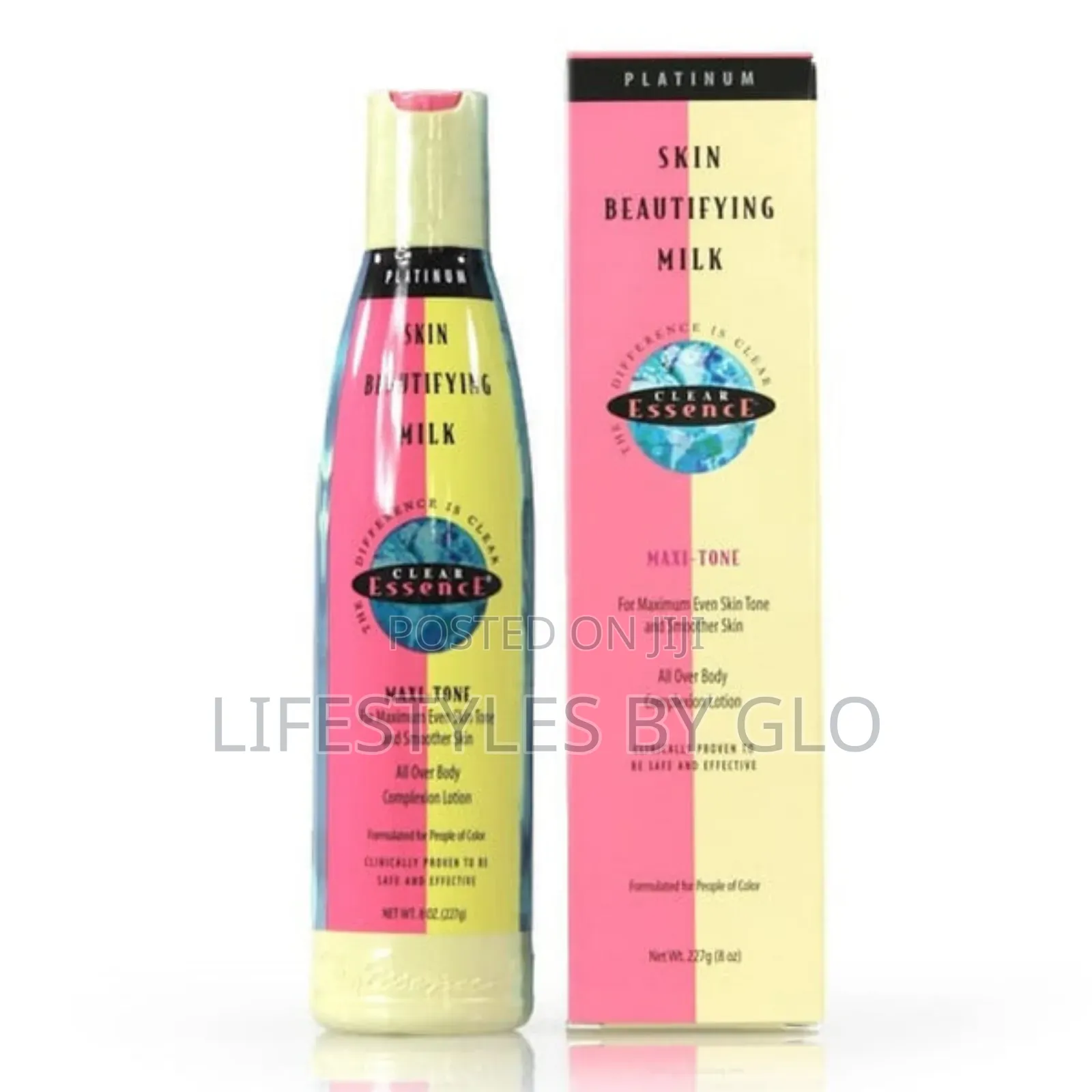 Clear Essence Platinum Skin Beautifying Milk (Maxi-Tone)