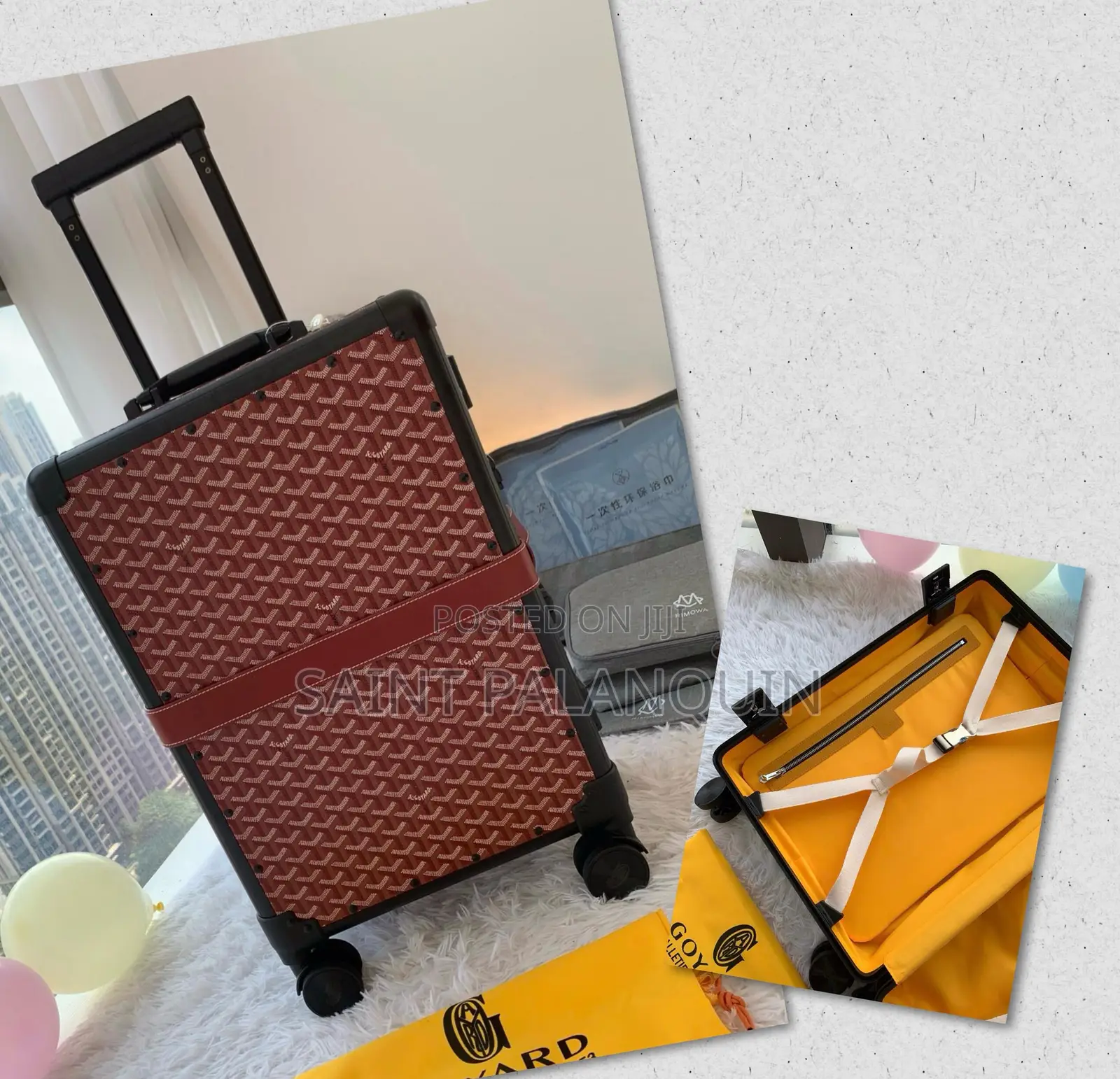 Goyard Traveling Luggage