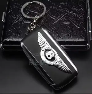 Bentley Car Key Shape Model Windproof Inflatable Gas Lighter