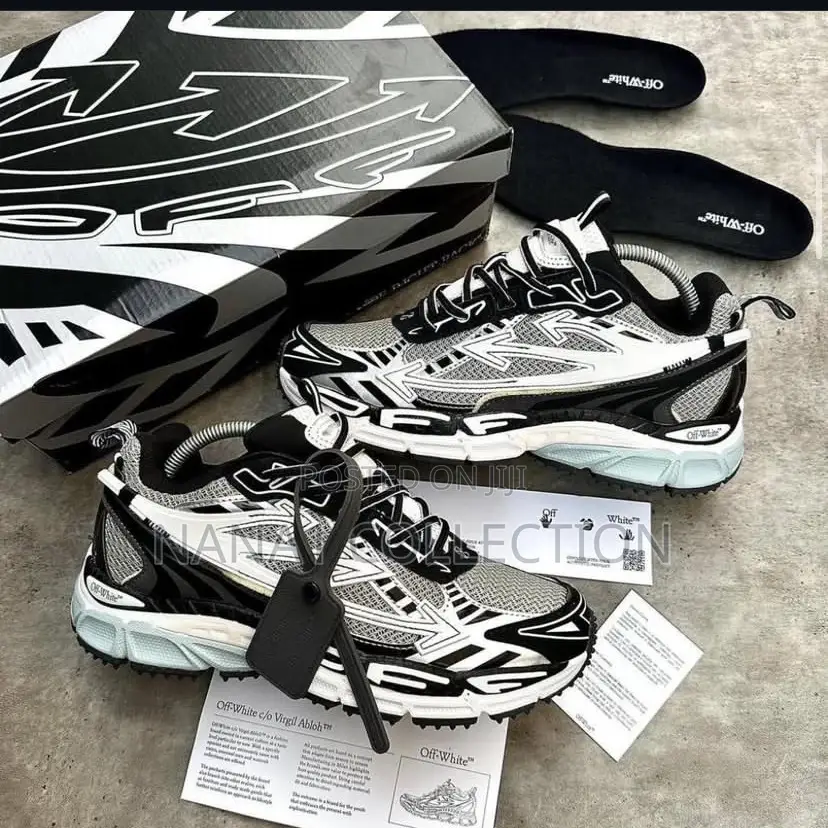 Off-White Be Right Back Silver White