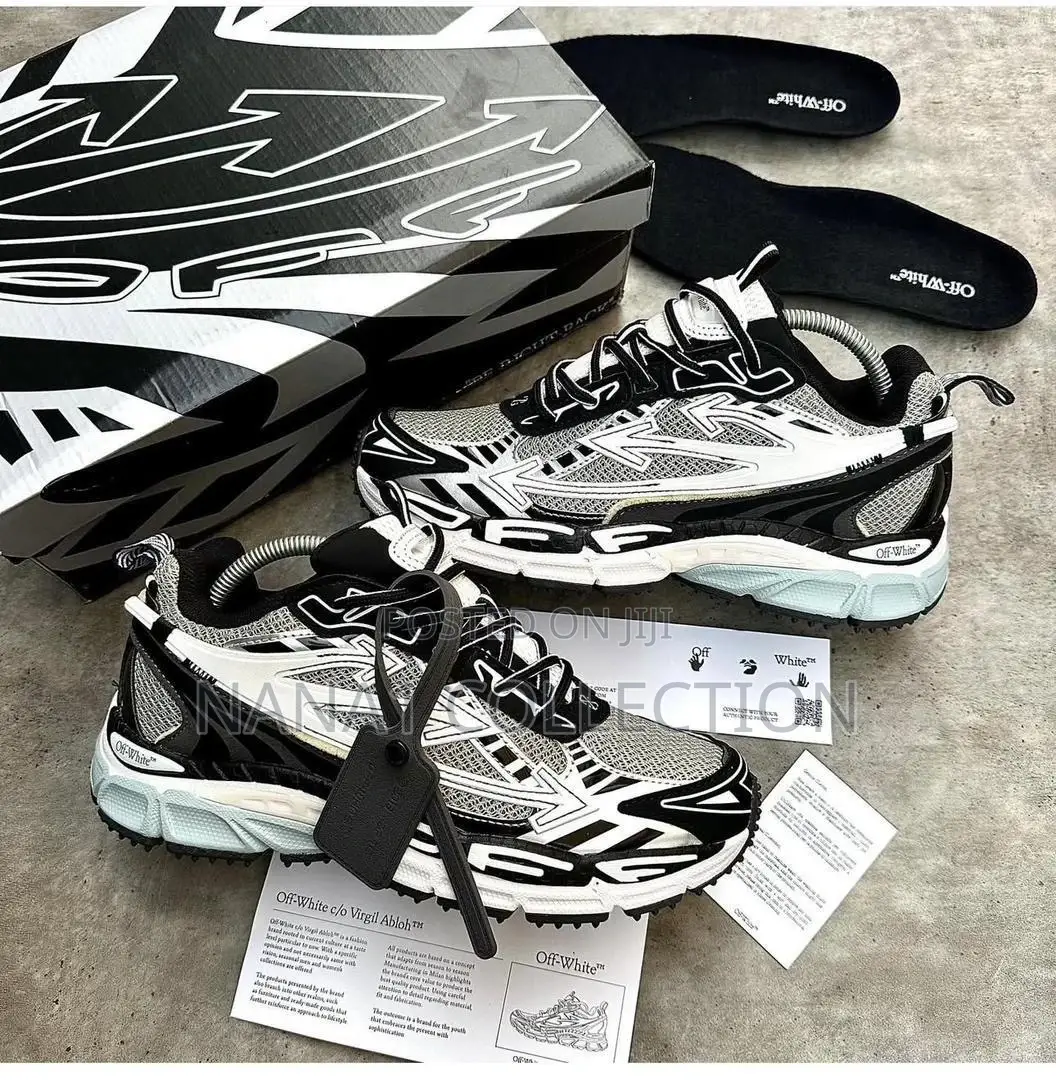 Off-White Be Right Back Silver White