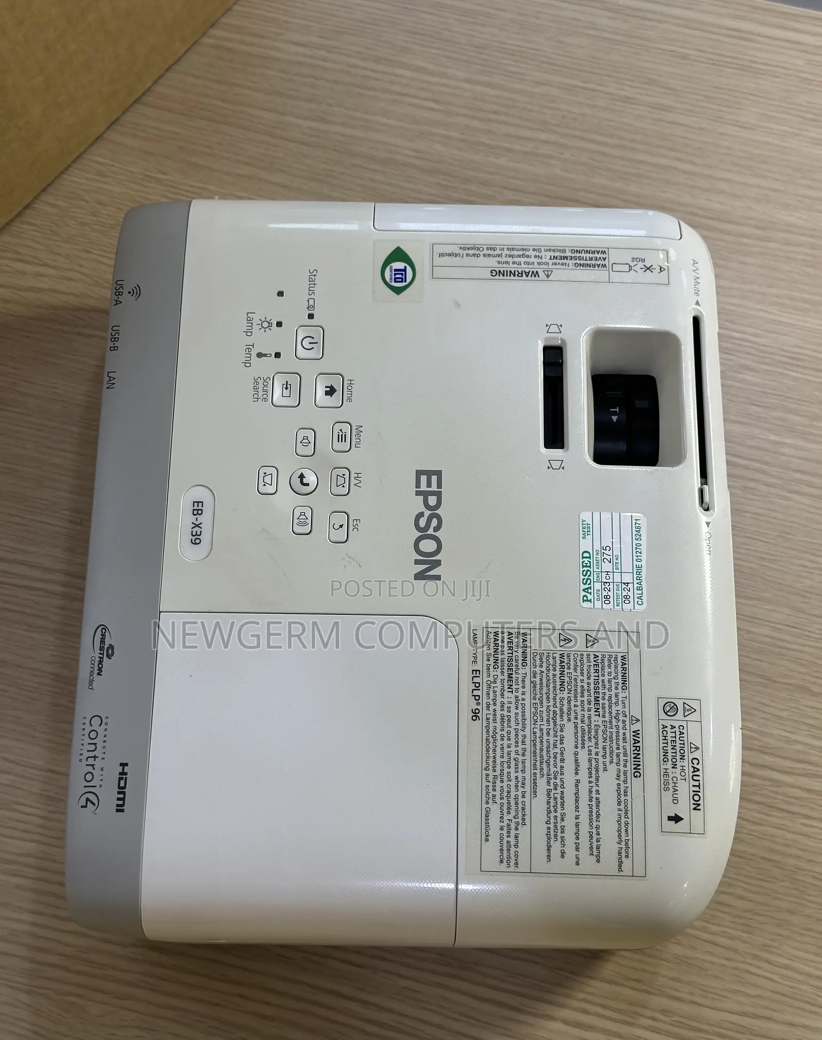 Epson Powerlite X39 Projector 3500-Lumen Xga 3lcd