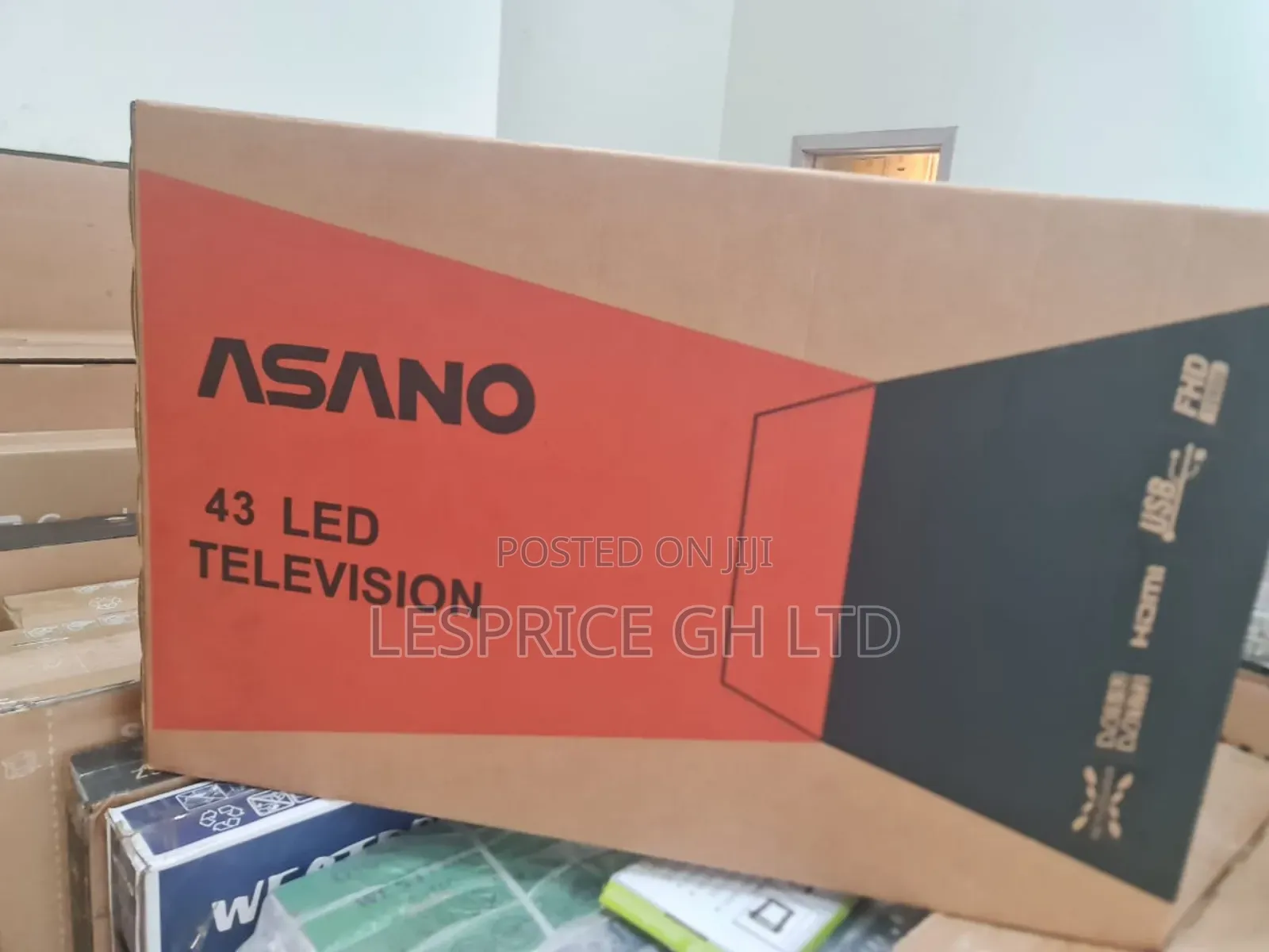 Crystal Clear Asano 43" FHD Satellite Tv