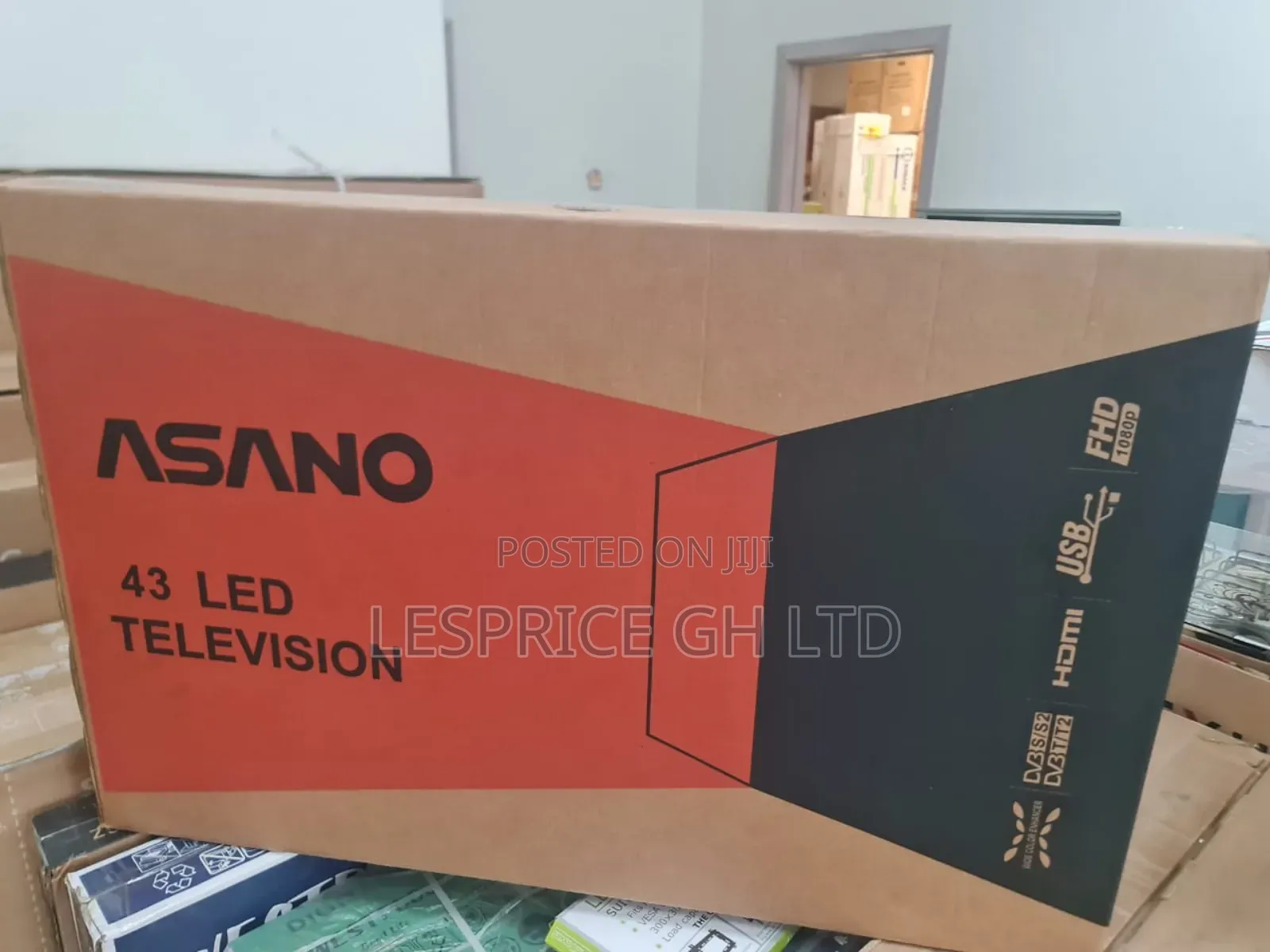Digital Frameless Asano 43" Tv - New Like