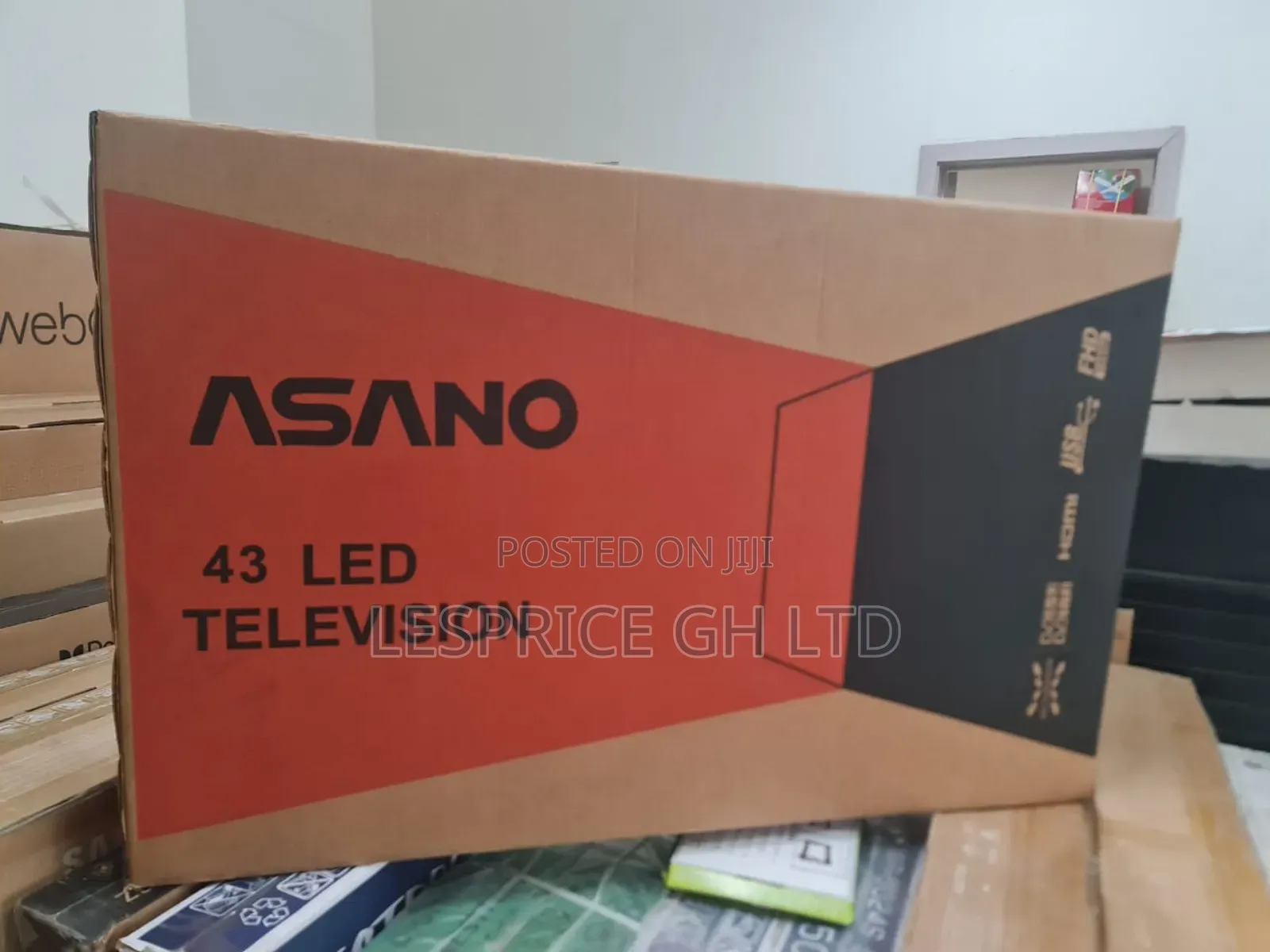 Asano 43" Tv - Big Screen, Slim Design