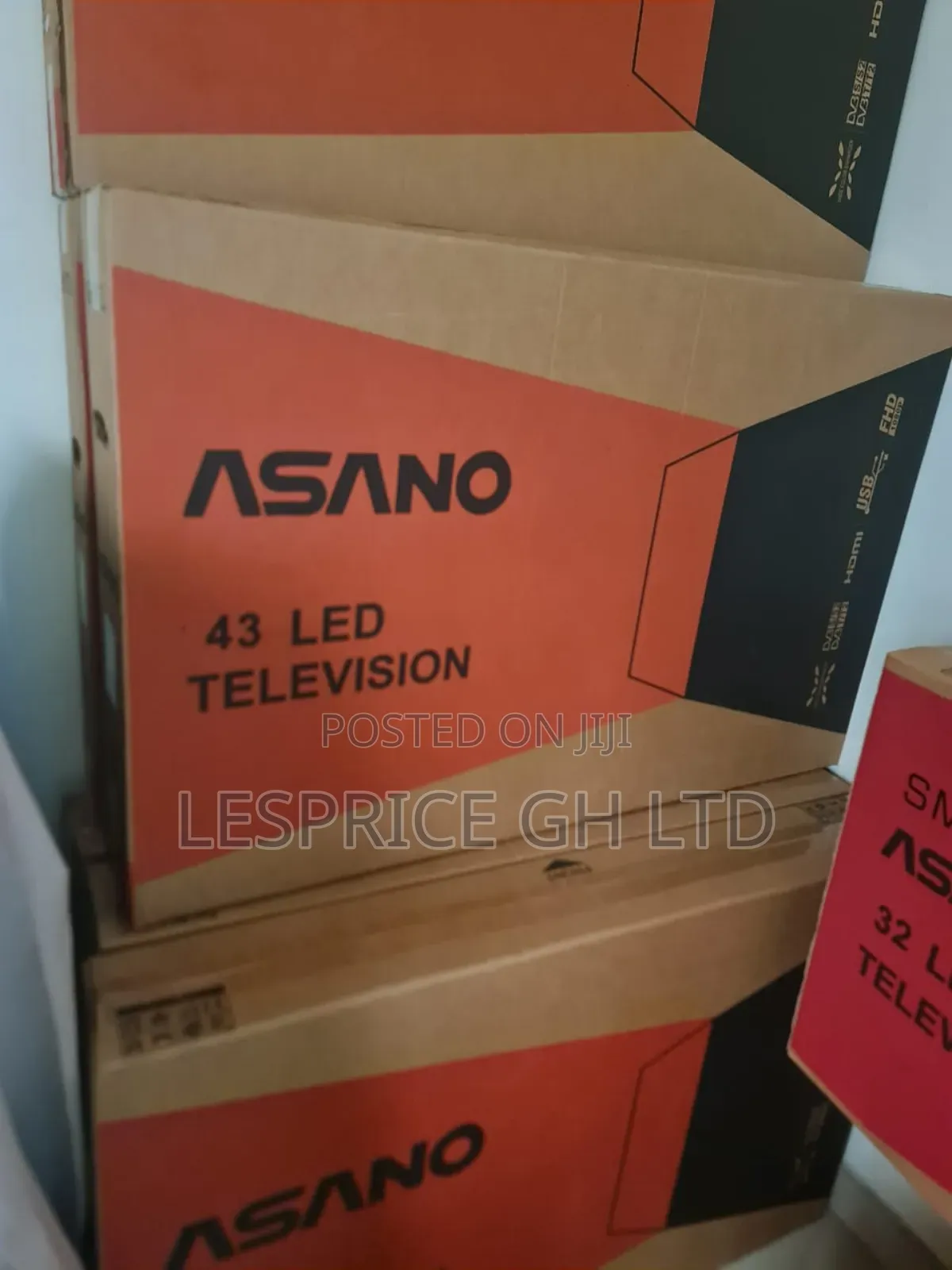 Modern Asano 43" - Digital Frameless Satellite Tv