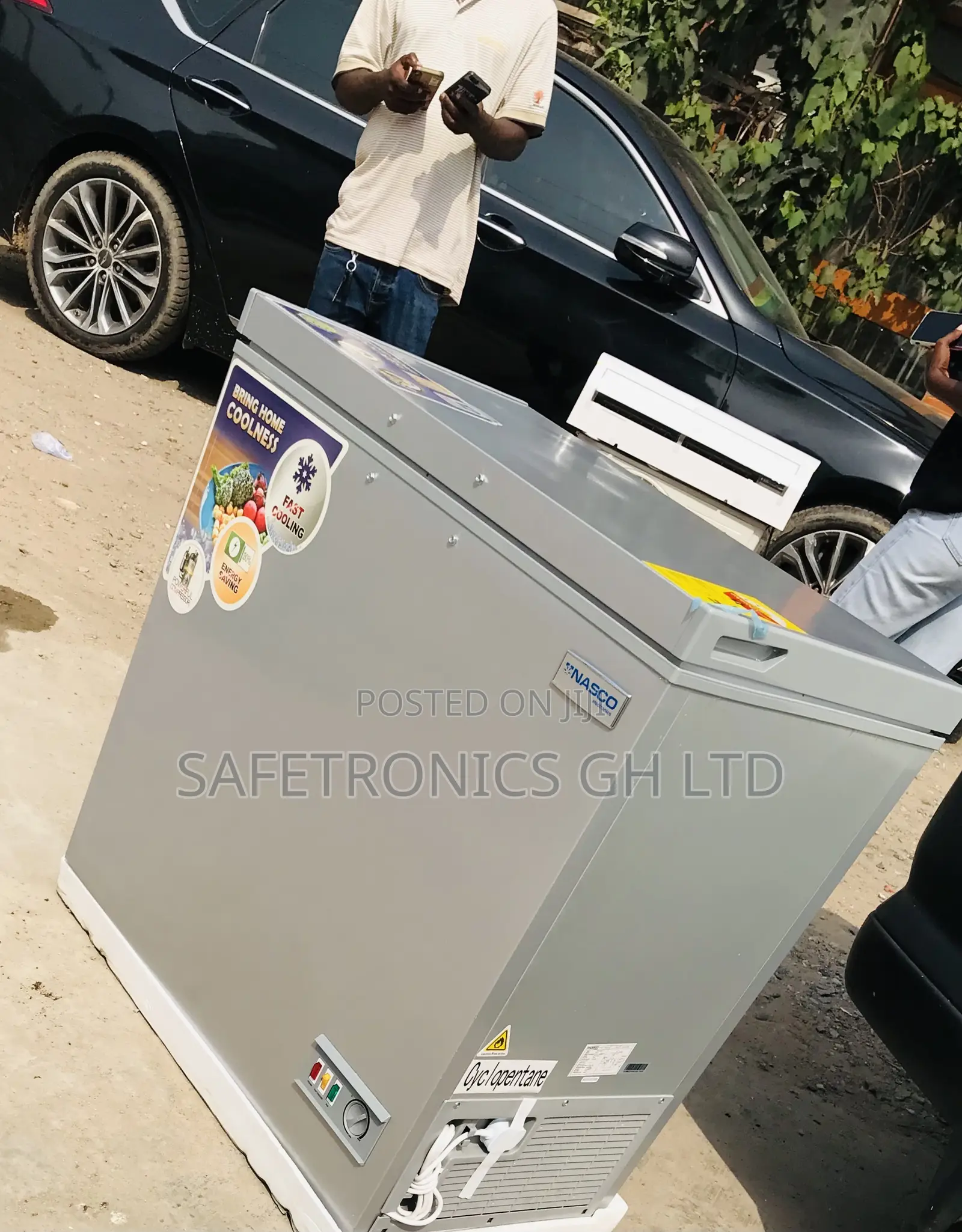Fast and Original Nasco Singledoor Nas-250 Grey Freezer