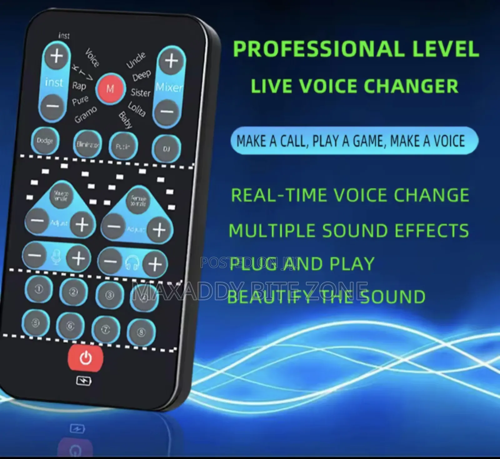M10 Voice Changer Device