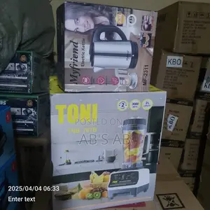 Toni Commercial Blender With Electric Kettle