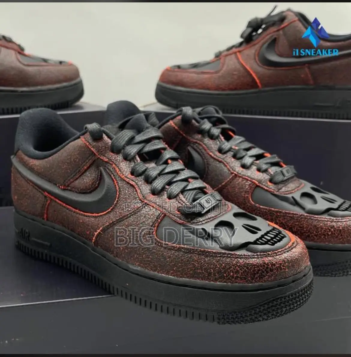 Nike Airforce 1 Skull