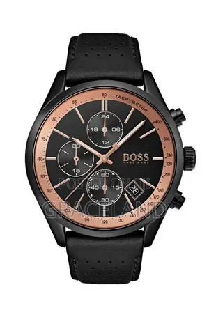 Photo - Hugo Boss Grand Prix Chronograph Black Dial Watch 1513550