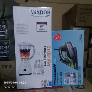 2 in 1 Blender and Electric Iron