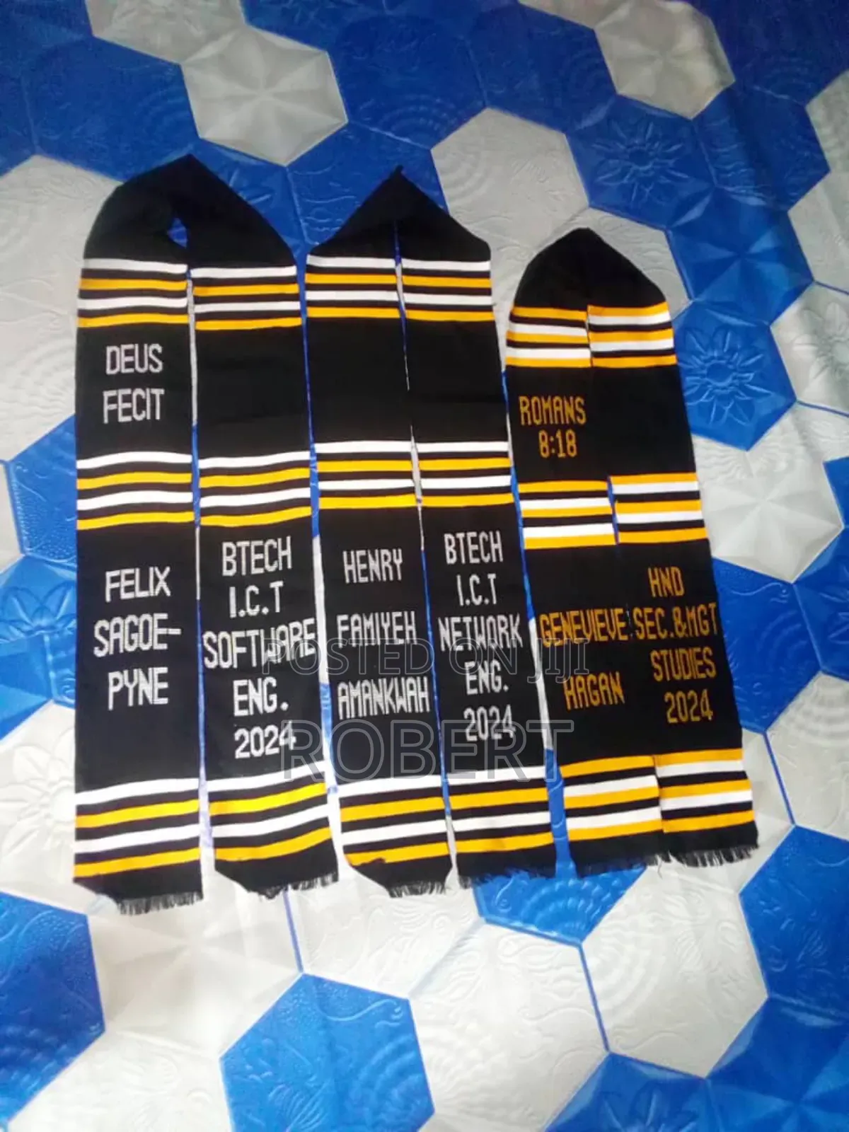 Son of Sanity Handmade Kente Production.