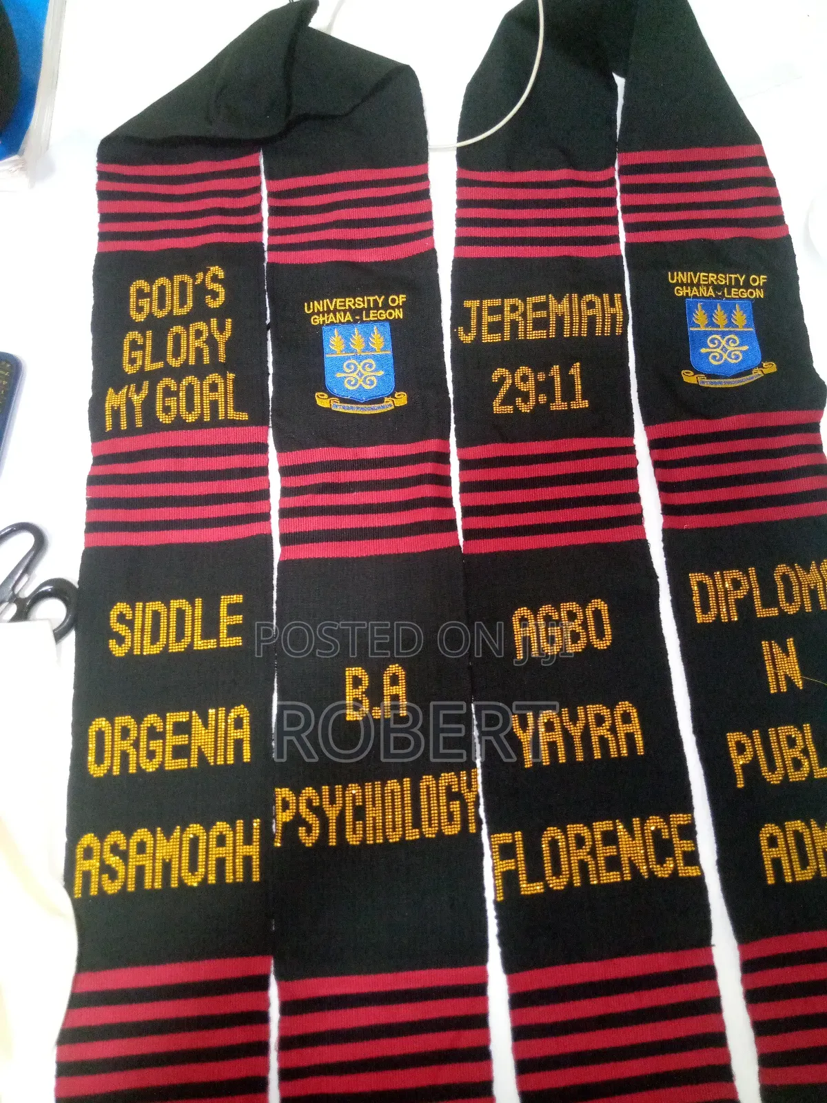 Son of Sanity Handmade Kente Production.