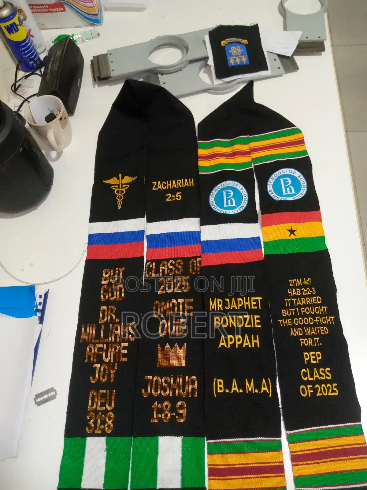 Son of Sanity Handmade Kente Production.