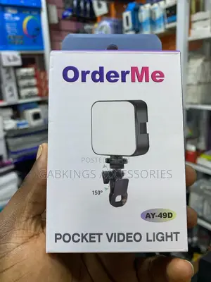 Ay-49d Led Video Light-Rechargeable