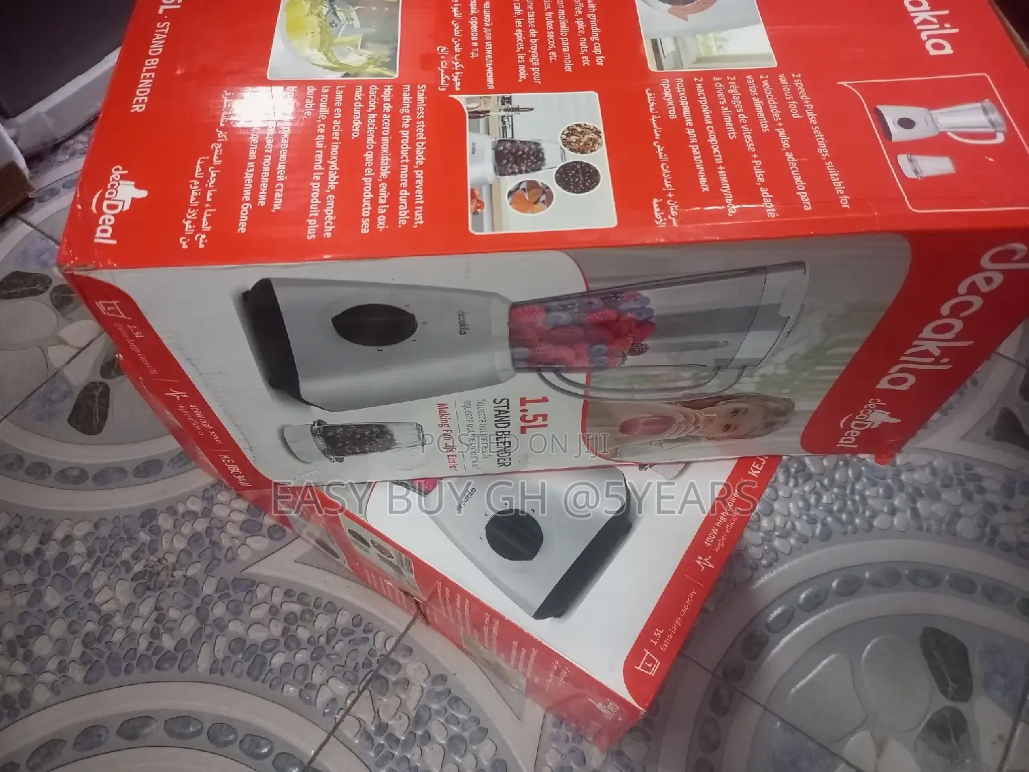 Brave 1.5l Decakila Stand Blender Machine