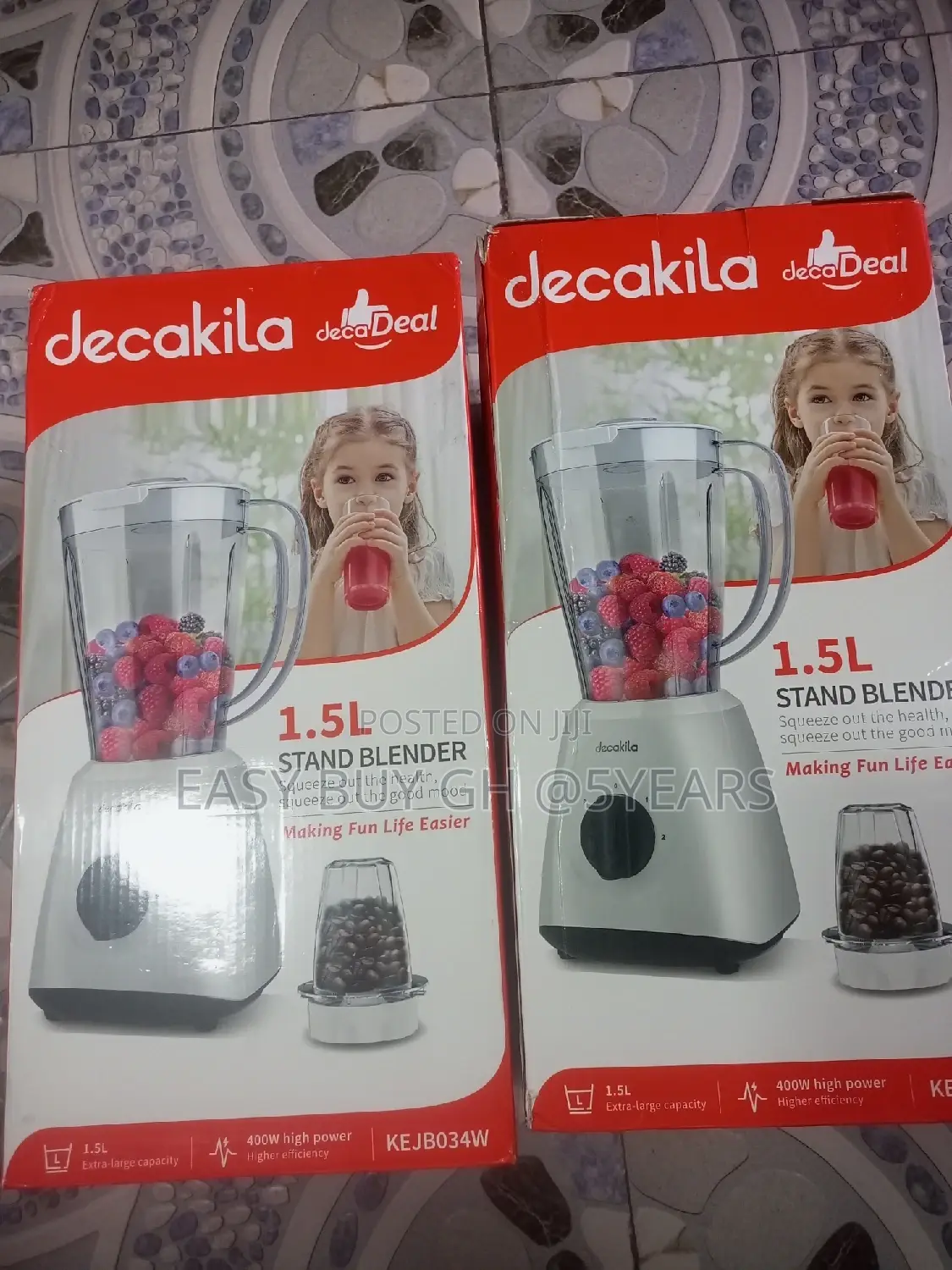 1.5l Decakila Gentle Stand Blender Machine