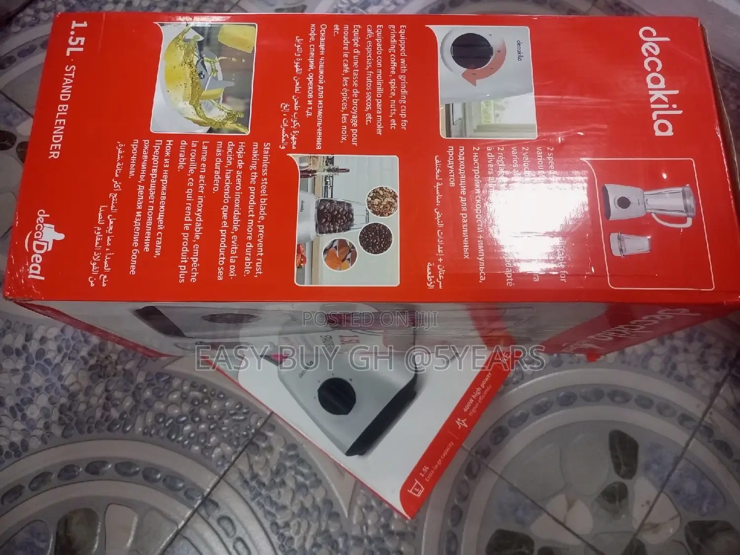1.5l Decakila Resourceful Stand Blender Energy System