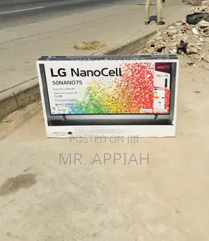 Premium Quality Lg 55nano75 55” Nanocell Smart Tv(Black)
