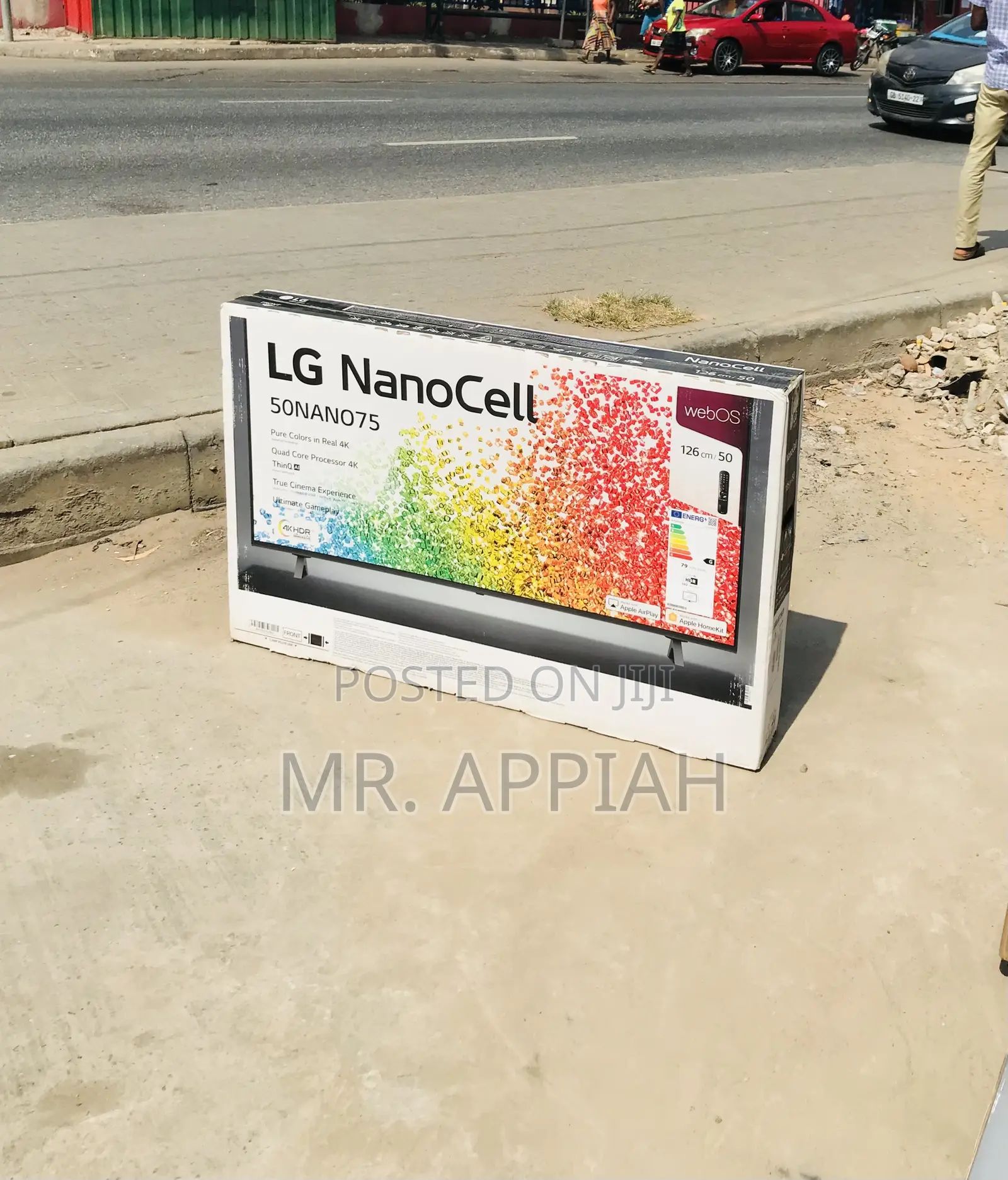 Premium Quality Lg 55nano75 55” Nanocell Smart Tv(Black)