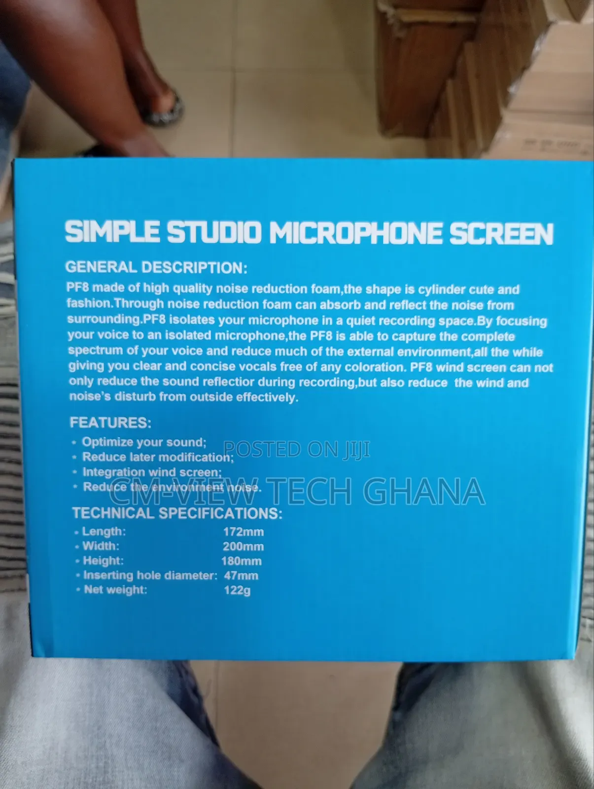Alctron Pf8 Studio Micro Foam