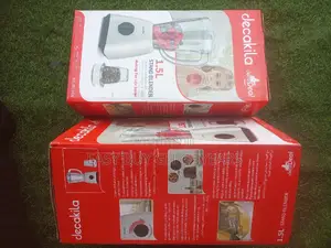 Transparent 1.5l Decakila Stand Blender Machine