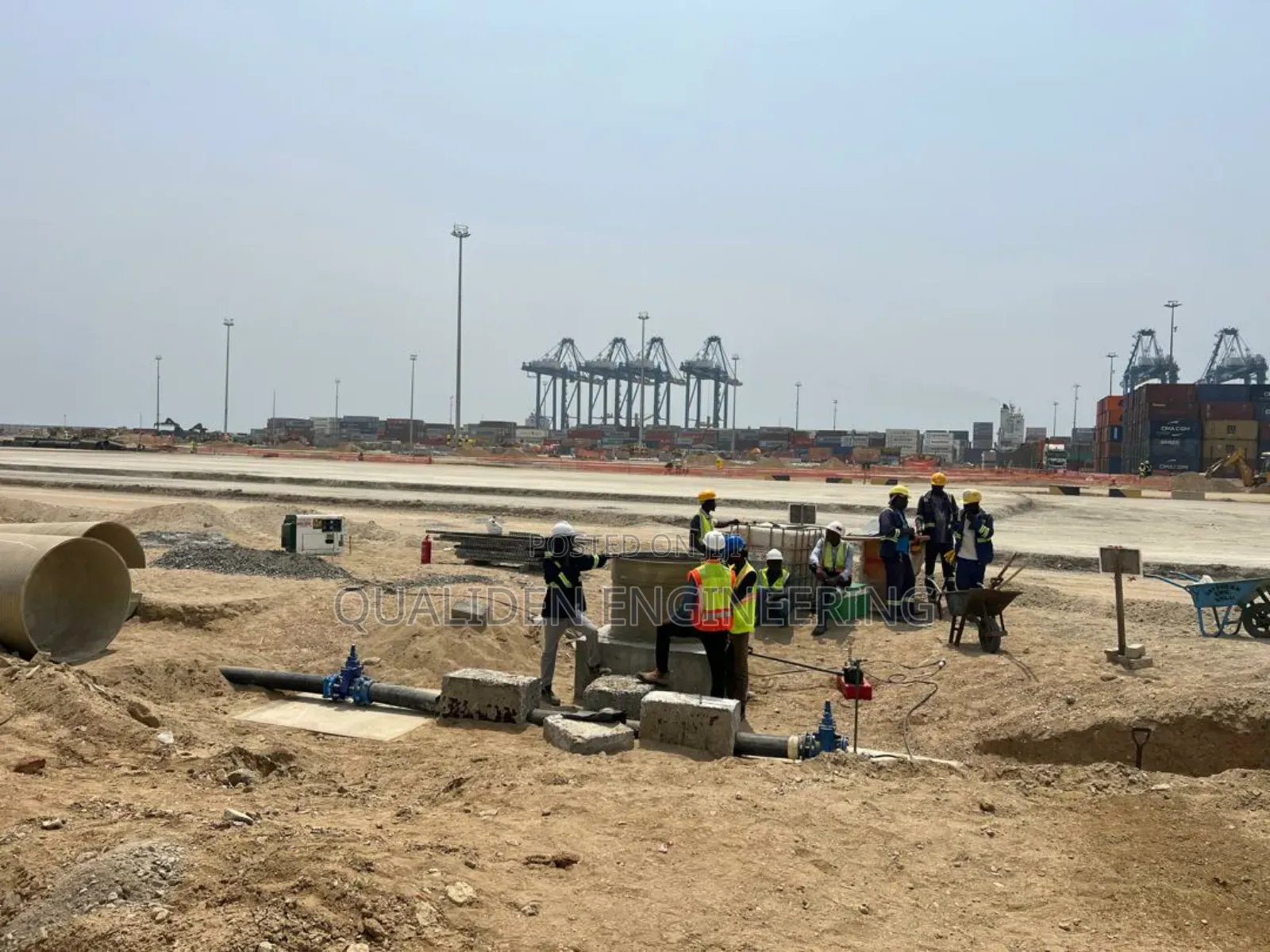 Hdpe Pipe Welding and Fabrication Works