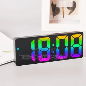 Mirror Led Alarm Clock