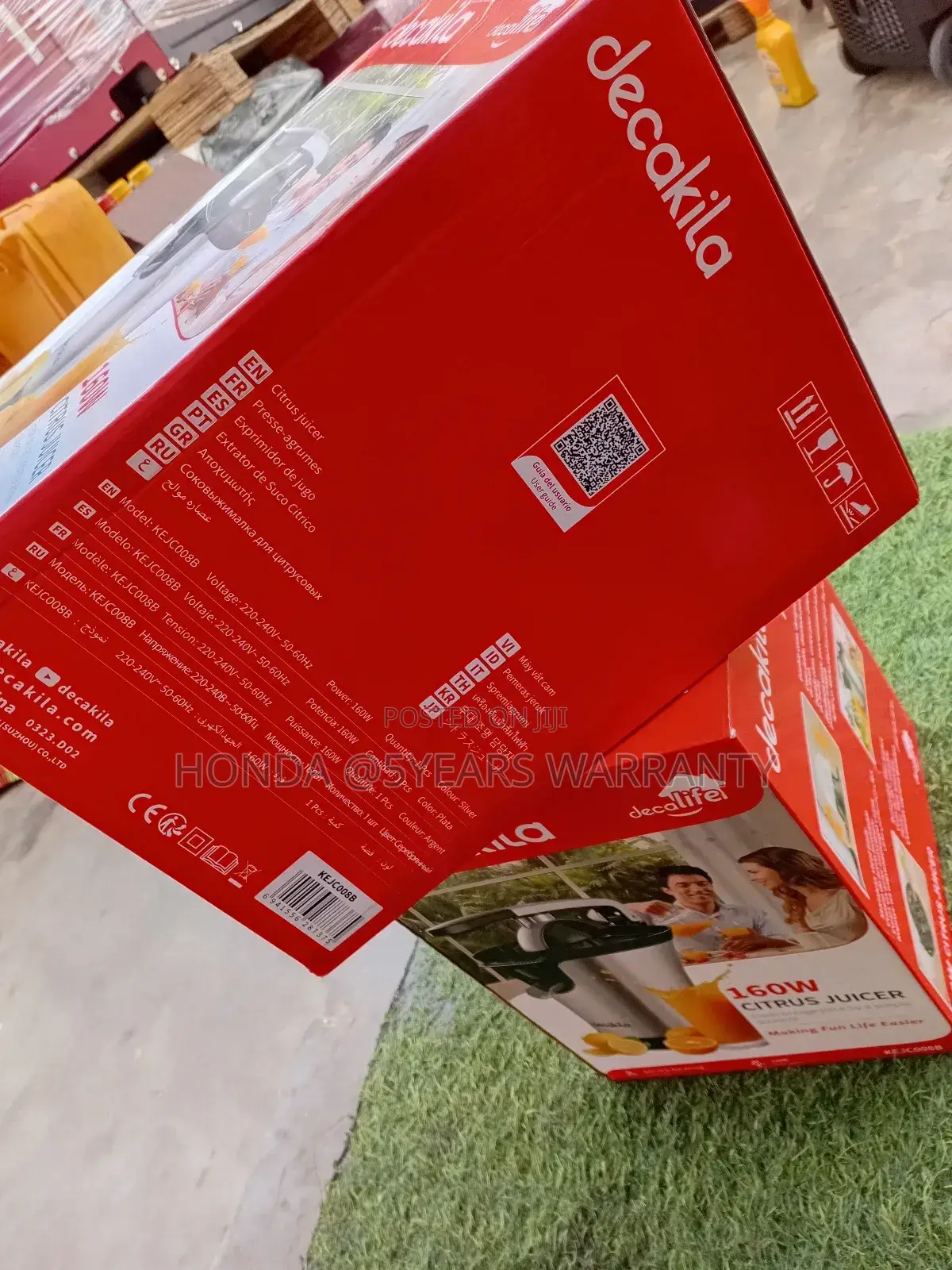 Expand New Decakila Juicer 160w Decakila Citrus System