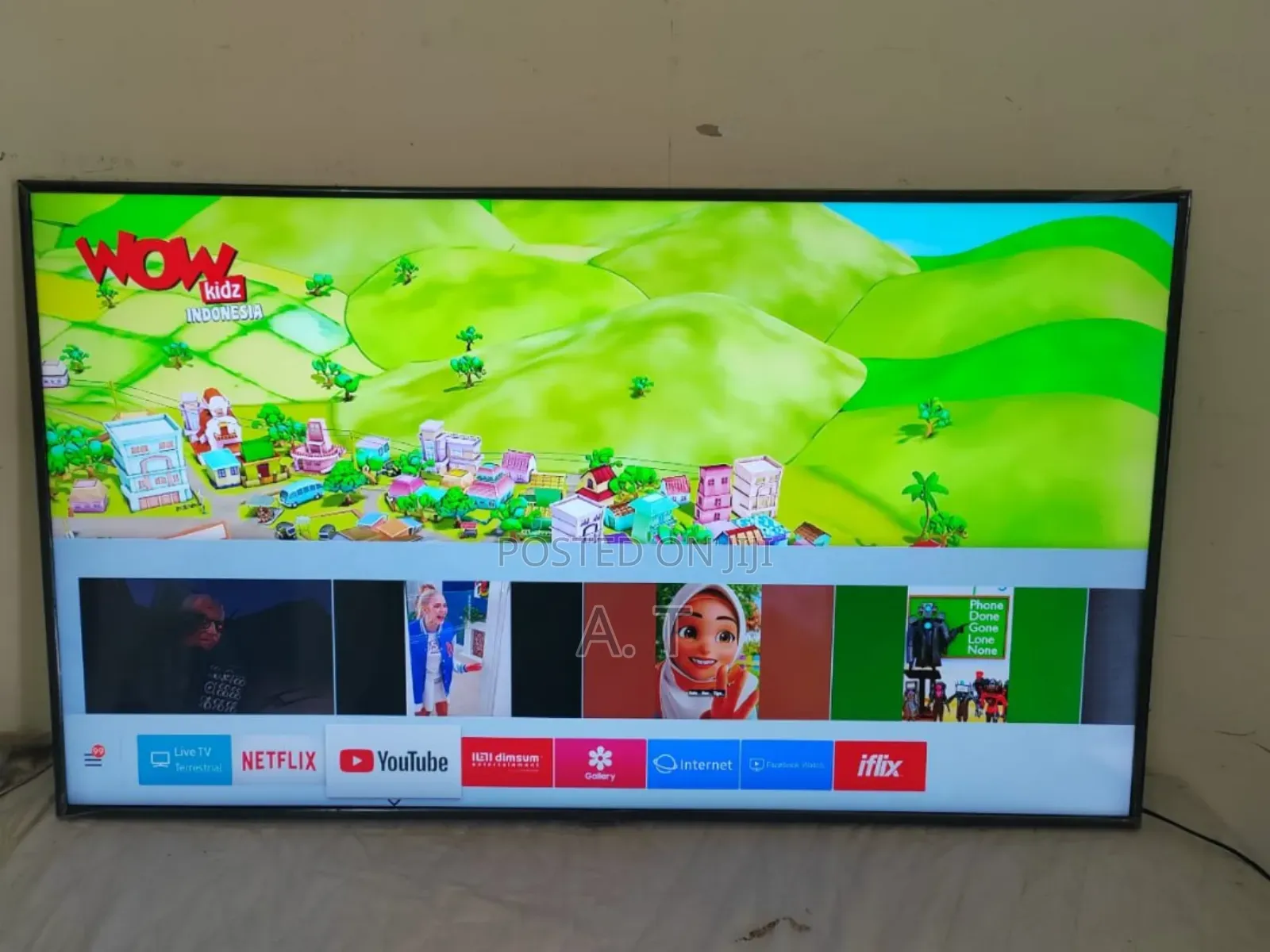 Samsung 50inches Series 7 Airplay Bluetooth Apple Tv