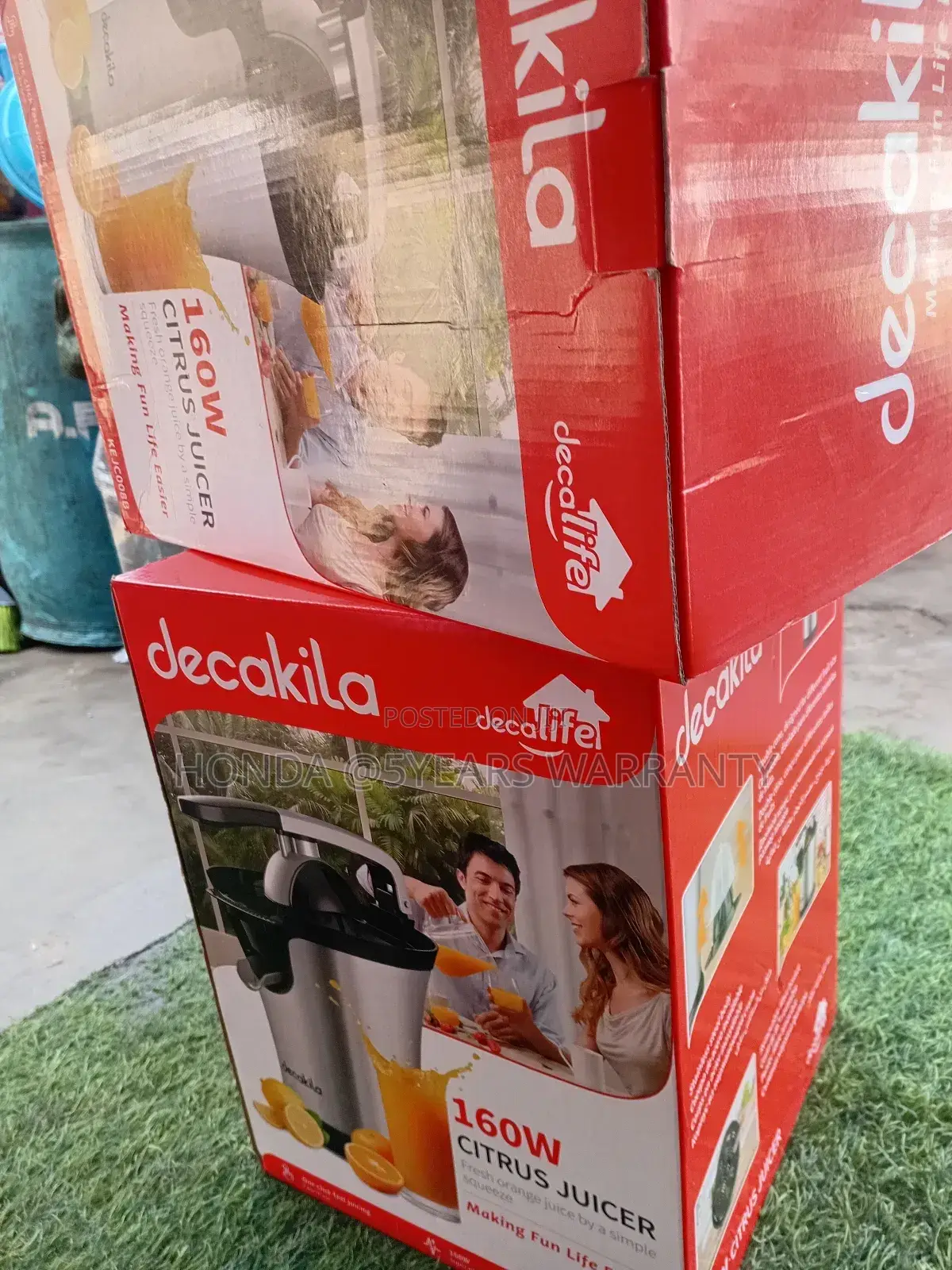 Reliable Citrus 160w Juicer Decakila System Juicer