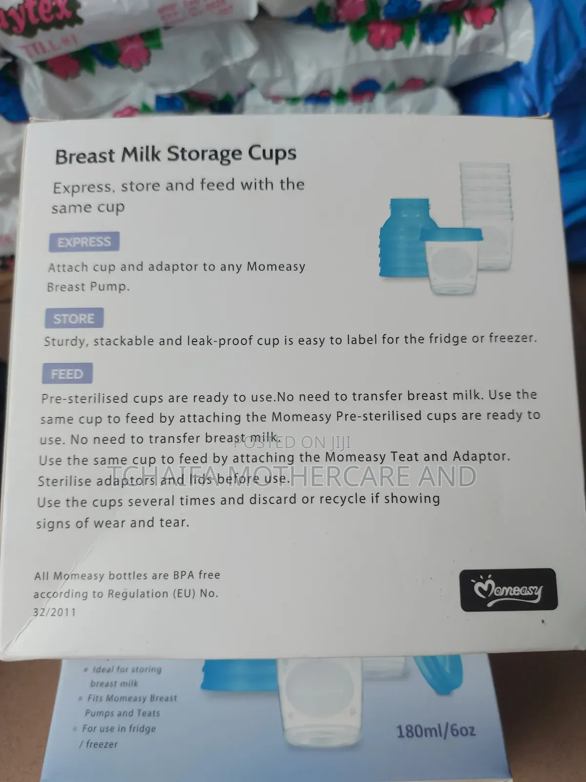 Breast Milk Storage Cups