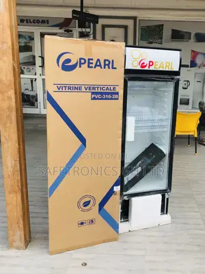 Get Lockable 300 Liters Singledoor PVC-316 Glass Fast Fridge