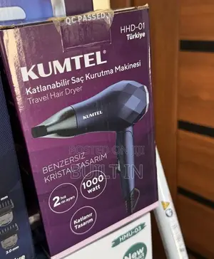 Photo - Great New ; Kumtel Travel /Hair Dryer (Hhd-01)