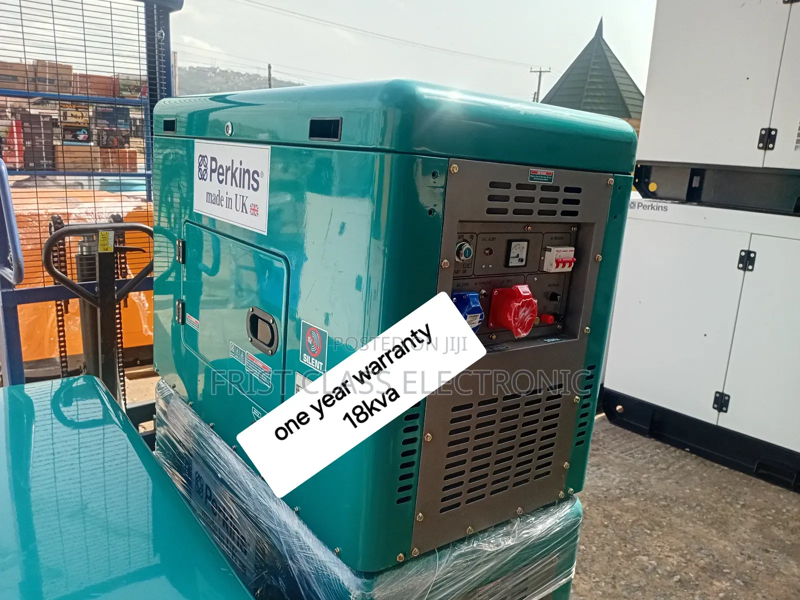 Emergency Power Supply 18kva Silent Diesel Generator