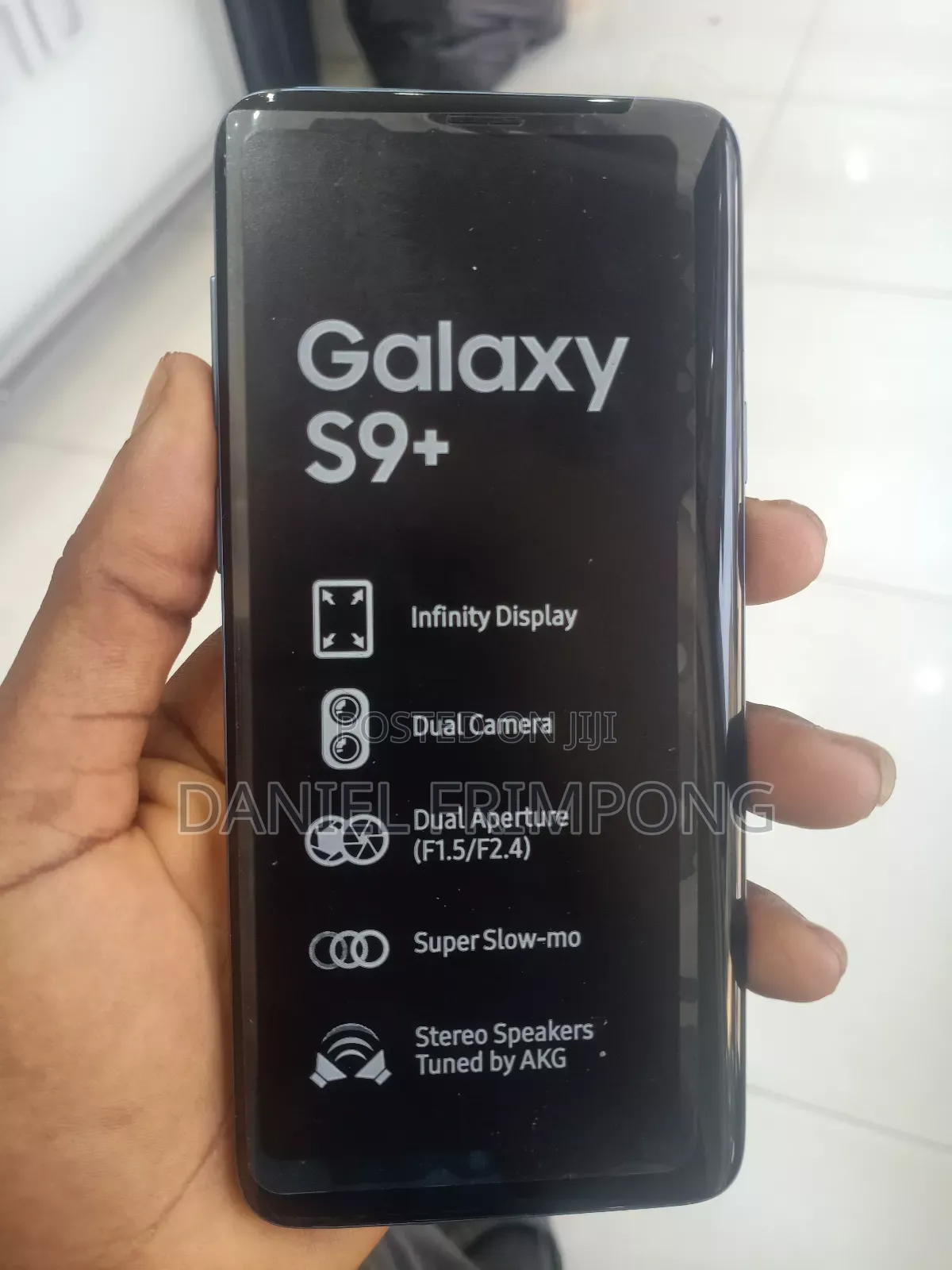 Samsung Galaxy S9 Plus 64 GB Black