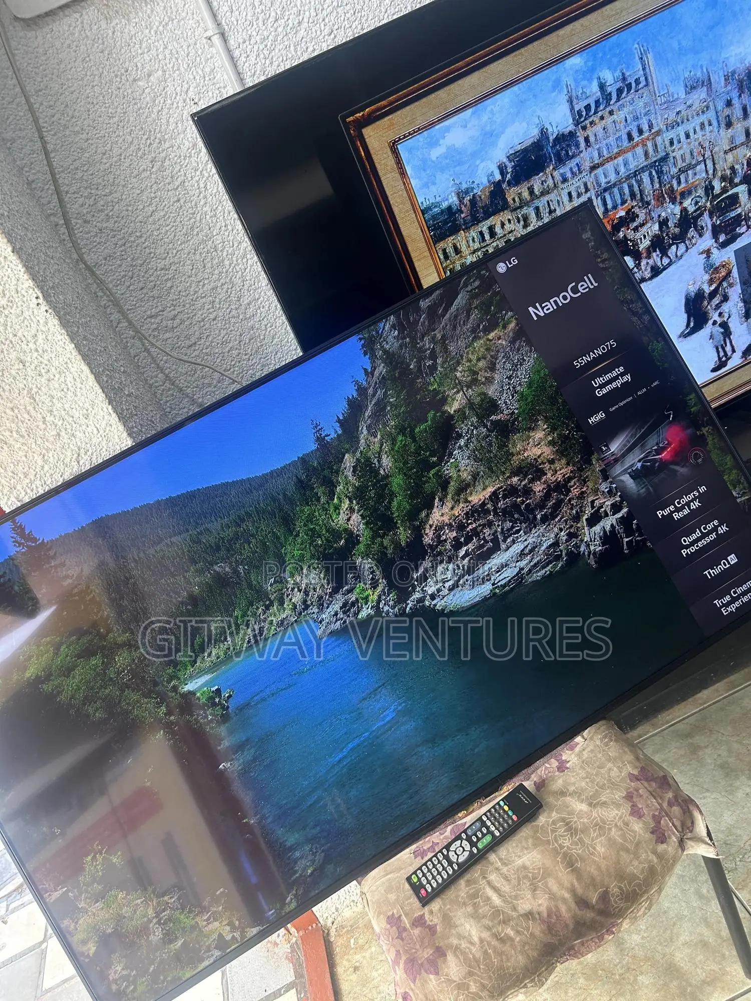 Uk -Used Lg Nanocell 55inch Uhd Smart Satellite Tv