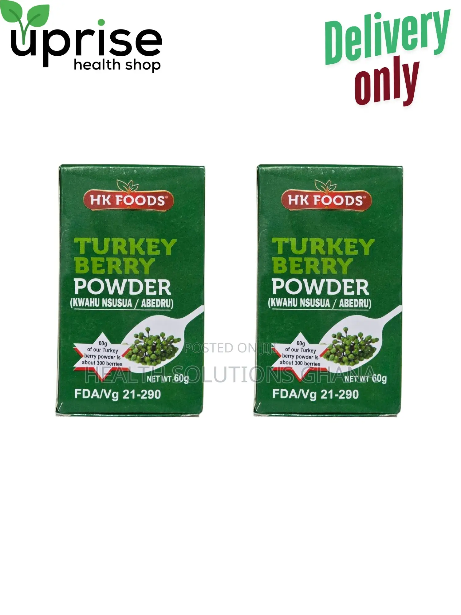 Hk Foods Turkey Berry Powder - 60g (Pay After Delivery)