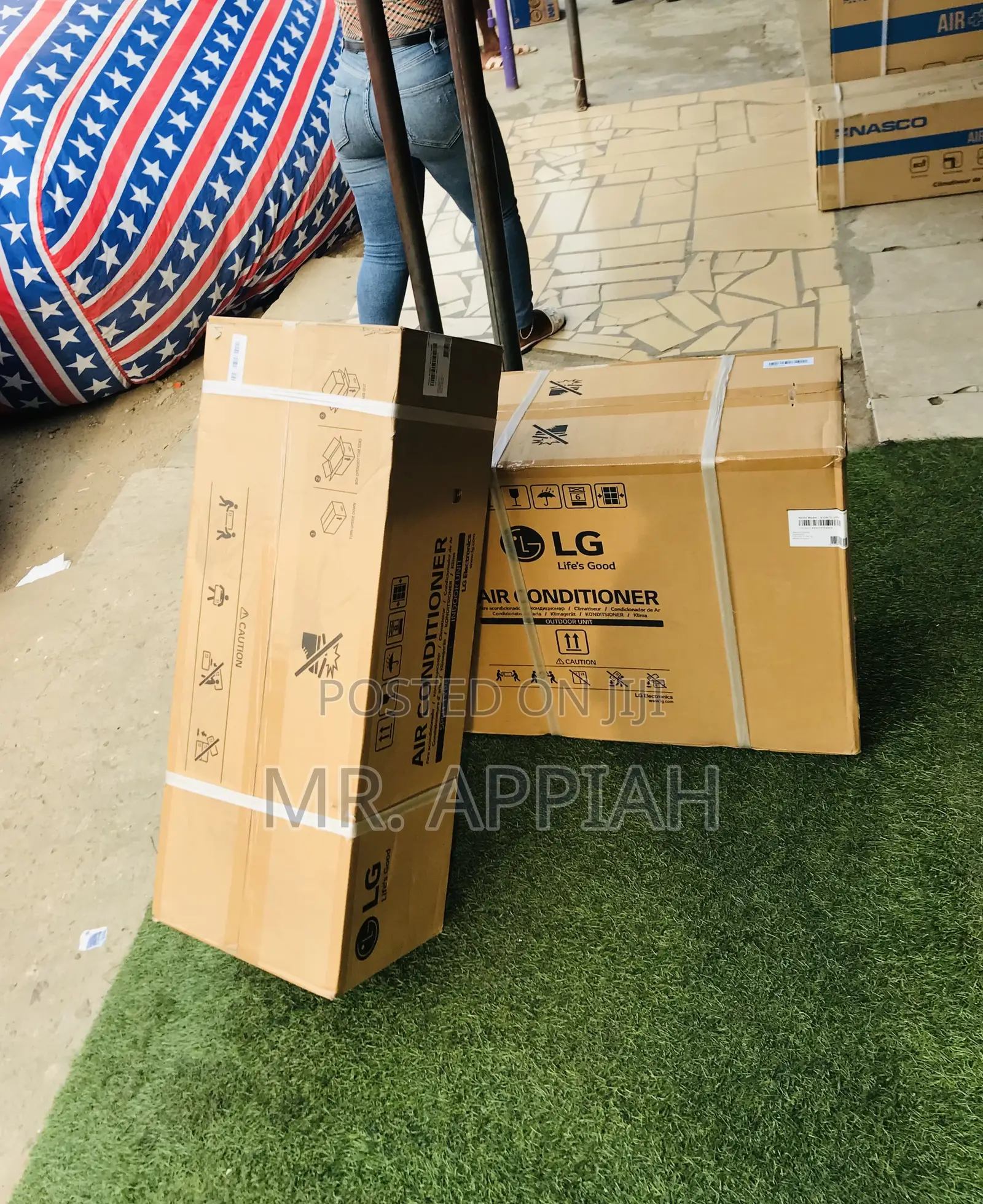 Premium Design Lg 2.5hp Split Inverter Ac(White).