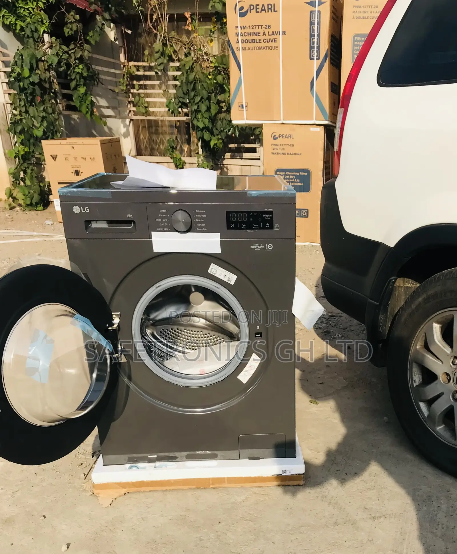 Choose Reliable 8kg Fullauto Inverter Frontload Nasco Washer