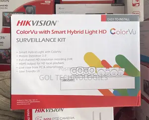 8ch Colorvu Hikvision Kit With 500gb HDD Full Color Audio