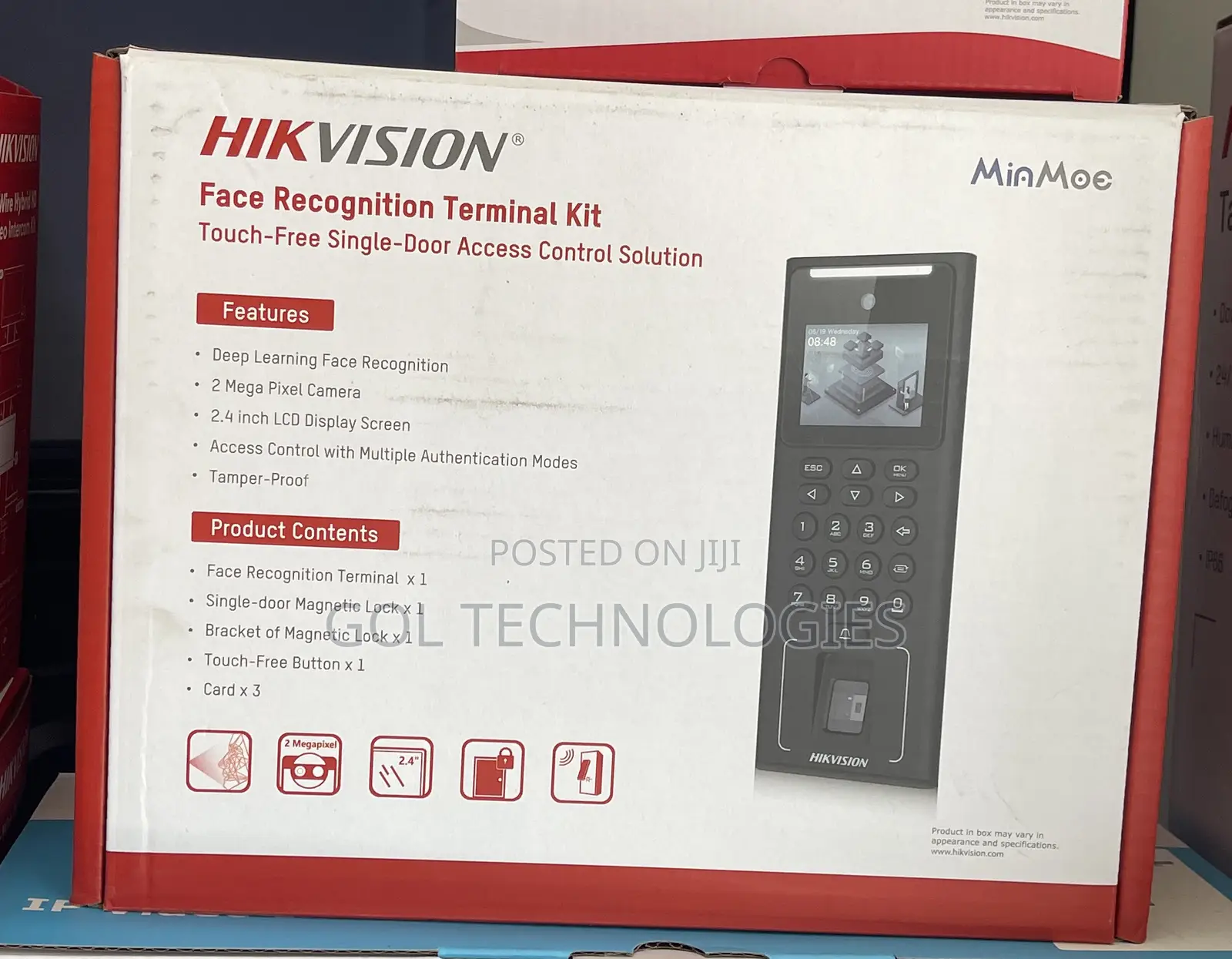 Hikvision Face Recognition Terminal Kit Access Control