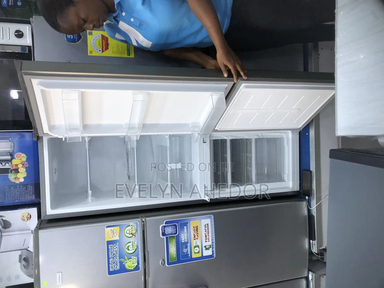 Cutest Nasco Bottom Freezer 170 Liters Available as Seen
