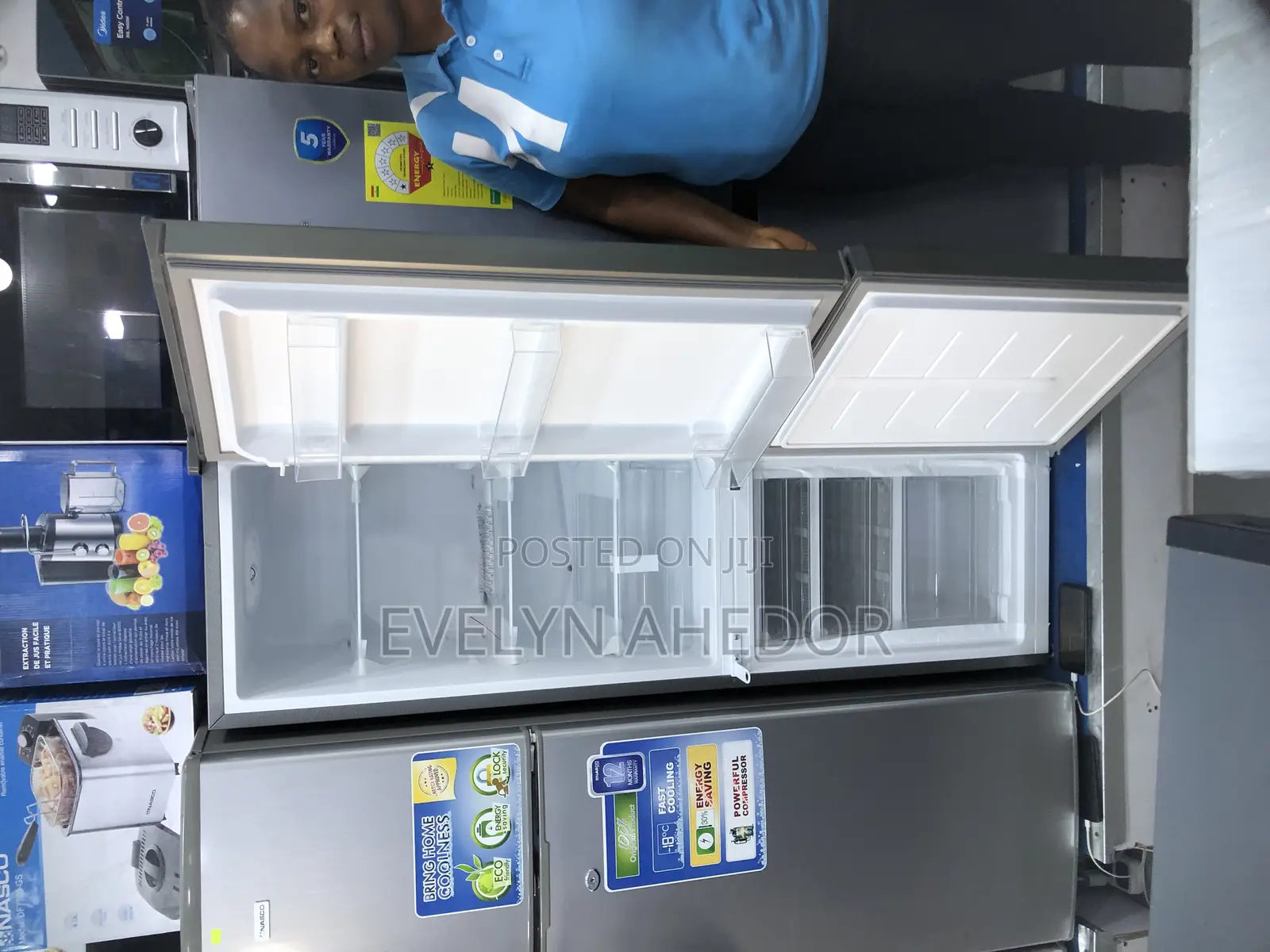 Cutest Nasco Bottom Freezer 170 Liters Available as Seen