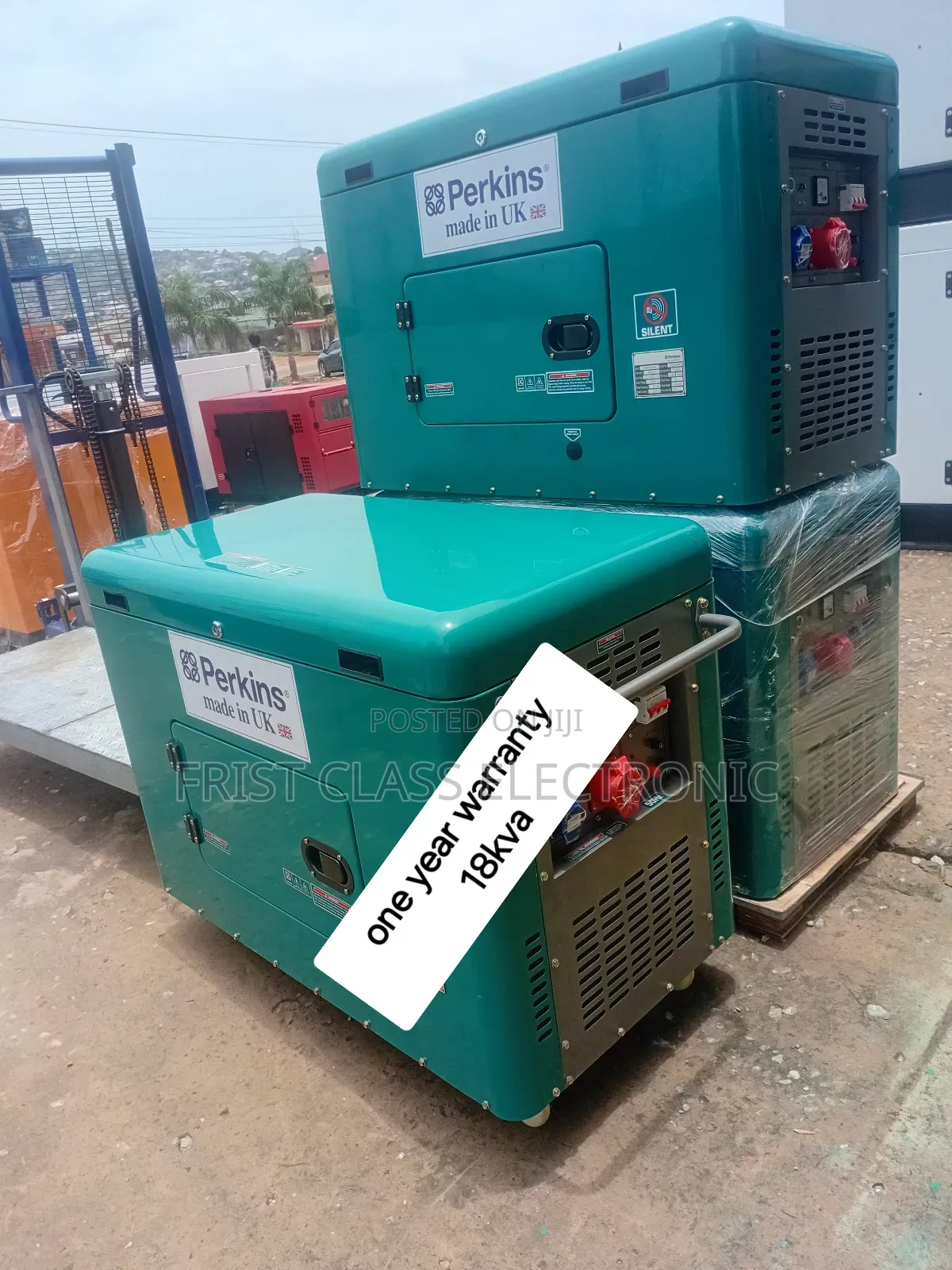 18kva Silent Diesel Generator With a Capacity of 20000watts