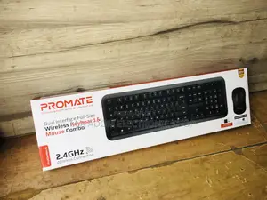 Promate 2.4hz Wireless Keyboard Mouse