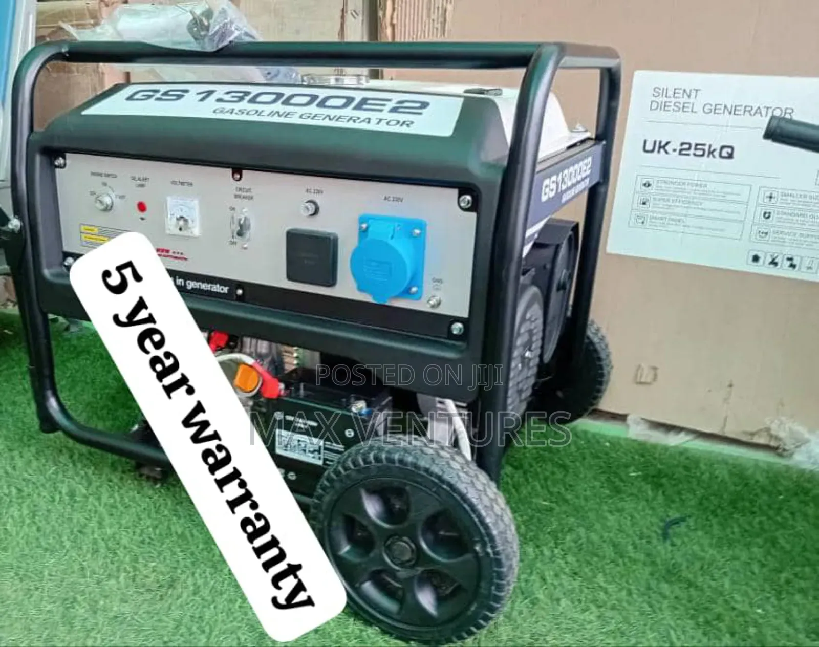 Prime 10kva Uk-D Petrol Generator Easy Start 10kva 13000w